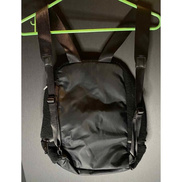 Lululemon City Adventurer Backpack Mini Sherpa Fleece 10L Black - Picture 3 of 6